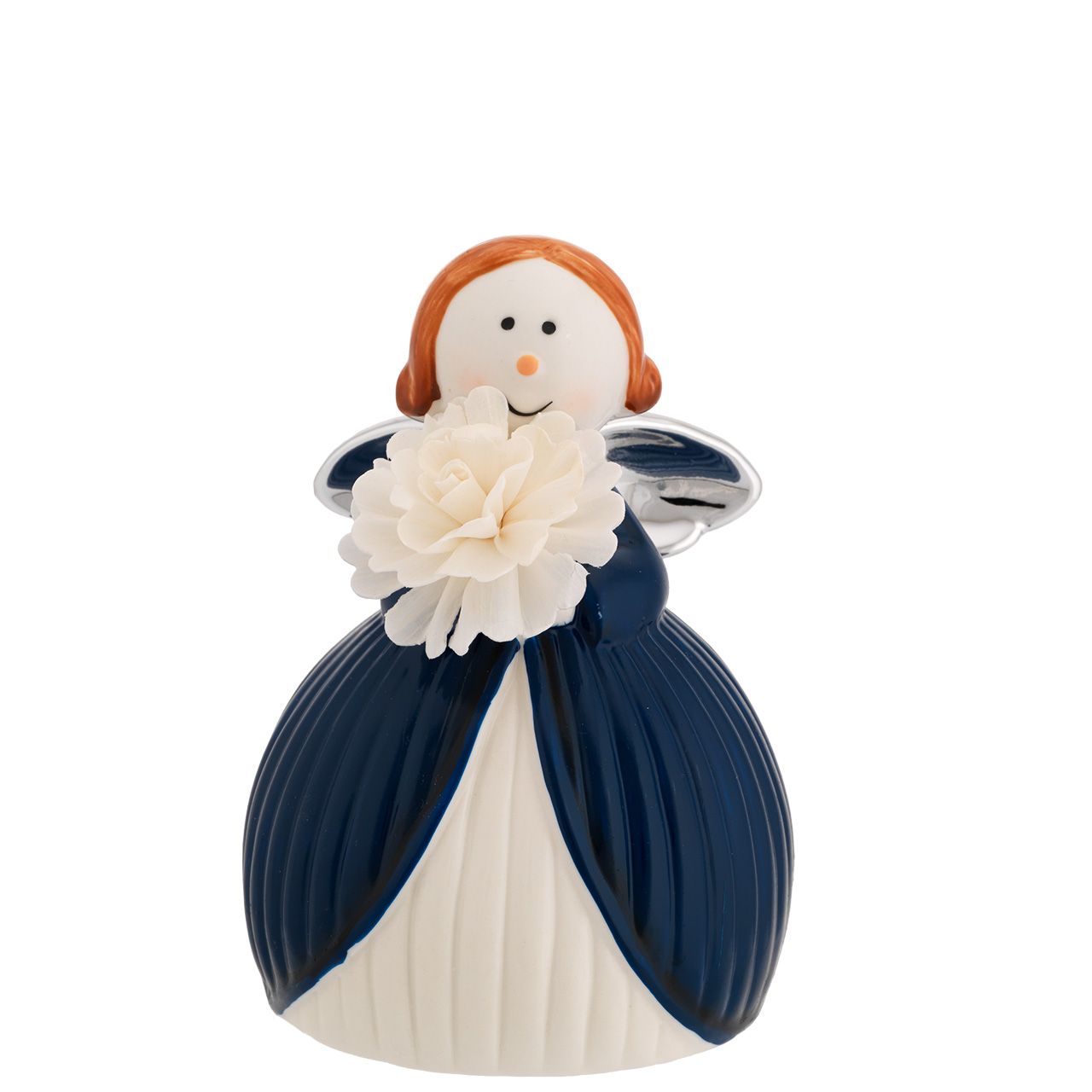 ANGELO NATALIZIO DIFFUSORE BLU VESTITO BIANCO P